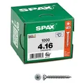Produktbild: SPAX Universalschrauben T20 Senkkopf WIROX 1191010400165 4 mm x 16 mm, 1.000 St.