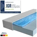 Produktbild: Gelschaummatratze 7-Zonen Gel-Matratze, Hochwertige Matratze mit Memory Foam, Gelschaum, AM Qualitätsmatratzen, 20 cm hoch, 140x200 cm 140 cm x 200 cm x 20 cm