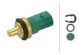 Produktbild: HELLA Sensor, Kühlmitteltemperatur 6PT 009 107-141 für AUDI VW SEAT SKODA FORD