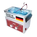 Produktbild: EMAG Ultraschallreiniger H22 – Edelstahlgerät 2,2L – 45kHz, Heizung & Timer – Profi Ultraschallgerät für Schmuck, Brillen, Zahnersatz, Labor, Dental, Werkstatt