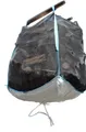 Produktbild: 5 Stück Woodbag Big Bag 100x100x130 cm mit Sternboden Mosquito-Gewebe Holzbag
