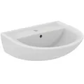 Produktbild: Ideal Standard Eurovit Waschtisch 550mm, 1 Hahnloch, mit Überlauf, Weiß, W332601