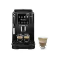 Produktbild: De'Longhi Magnifica Start ECAM220.21.BG, Kaffeevollautomat mit Manuellem Milchaufschäumer, Bean-to-Cup Espressomaschine mit 4 One-Touch-Rezepten, Soft-Touch-Bedienfeld, 1450W, Schwarz/Grau