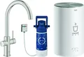 Produktbild: Grohe Red Duo Einhand-Spültischarmatur Set, Ausladung 224mm, C-Auslauf, mit GROHE Red Boiler Größe M, 30083DC1