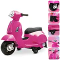 Produktbild: Vespa Elektroroller Elektrofahrzeug Kinderfahrzeug Scooter (Dunkel Rosa)