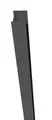 Produktbild: GartenLand Zaunpfosten Aluminium Wandprofil für Steckzäune ca. 200 cm, Aluminium Wandprofil