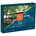 Produktbild: GALISON Doppelseitiges Puzzle Frank Lloyd Wright Fallingwater 500 Teile