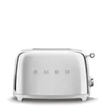 Produktbild: SMEG TSF01SSEU - 2-Schlitz-Toaster, Kompakt mit 5 Jahre Garantie, Designlinie 50's Style, Metall, BxTxH: ca. 33x20x20 cm