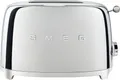 Produktbild: Smeg TSF01SSEU chrom 2-Scheiben-Toaster  950 Watt  Krümelschublade  Stopptaste