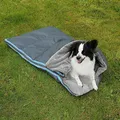 Produktbild: your GEAR Lodi 3-in-1 Hundeschlafsack Hundedecke Hundehandtuch - wasserdicht 120x100 cm weich warm waschbar - Hundebett für Outdoor und Reisen - Hundezubehör