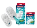 Produktbild: Leifheit SUPERDUSTER mit Ersatzbezug, Staubwedel verlängerbar, waschbar mit 360 Grad -Mikrofasertextil, kompatibel mit Click-System, waschen statt wegwerfen