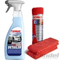 Produktbild: 750ml SONAX XTREME BRILLIANTSHINE DETAILER + 2x SONAX MICROFASERTUCH AUßEN