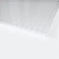 Produktbild: Lexan® Doppelstegplatten 16 mm Farblos Klar – 3-fach Struktur Polycarbonat 980 x 3000