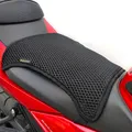 Produktbild: Doppellagiger Motorrad Sitzbezug Mesh, Atmungsaktives Kühl Motorrad Sitzkissen 