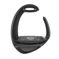 Produktbild: Compositi Ellipse Sicherheitssteigbügel Pro-mit Spikes, flexibel, schwarz