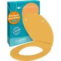 Produktbild: Calmwaters® Premium WC Sitz einfache Montage, Toilettendeckel bis 250 kg, Made in EU, antibakterieller Duroplast, Absenkautomatik, 2 Montage