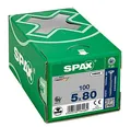 Produktbild: SPAX Senkkopf T20 Teilgewinde, 5x80, WIROX, 4CUT, 100 Stk