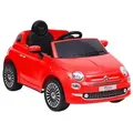 Produktbild: vidaXL Kinder-Elektroauto Fiat 500 Rot
