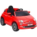 Produktbild: Kinder-elektroauto Fiat 500 Rot Vidaxl