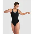 Produktbild: Team Badeanzug Damen Swim-Pro Einfarbig - Black-white - 36