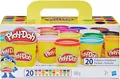 Produktbild: Play-Doh Super Colour Set 20 Dosen Modelliermasse 1,6 kg
