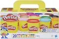 Produktbild: Play-Doh A7924EUC Super Farbenset Knete Kreativ Fantasievoll Spielzeug 20er Pack