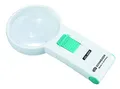 Produktbild: Schweizer Optik - ÖKOLUX plus mobil Handleuchtlupe - 12 D / 4-fach / 70 mm / 2700 K