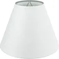 Produktbild: Premium Lampenschirm Stehlampe Hängelampe Weiß Baumwolle E14/E27 S=UØ 20cm