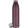Produktbild: Alfi Isolierflasche TC Bottle, Aubergine, Metall, 0,75 L, BPA-frei, schadstofffrei, bruchsicher, hält kalt, warm, Schraubverschluss, 100% dicht, Vakuum, lebensmittelecht, schlag- und bruchfest, doppelwandig, Kaffee & Tee, Kannen, Thermoskannen