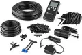 Produktbild: Blumfeldt Greenkeeper - Bewässerungsset, Bewässerungssystem, Tröpfchenbewässerungsbausatz, bis zu 60 Topfpflanzen, einstellbare Bewässerung, 12V Pumpe, schwarz