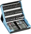 Produktbild: Hazet 2200SC-3 Bit-Set 96teilig Schlitz, Kreuzschlitz Phillips, Kreuzschlitz Pozidriv, Innen-Sechskant, Innen-TORX, Tamper
