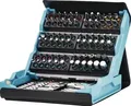 Produktbild: Bitsortiment SmartCase 2200SC-3 96-tlg.Schlitz/PH/PZ/TX/TX m.Zapfen/Innen-6Kt.