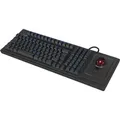 Produktbild: KeySonic Trackball-TAS Full-Size, BK, KSK-8202ELU-T (UK) - Schwarz