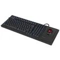 Produktbild: KeySonic KSK-8202ELU-T (UK) mechanische Full-Size Tastatur mit großem Trackball, QWERTY UK Layout, H
