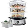Produktbild: Russell-Hobbs Dampfgarer Cook@home 19270-56, 9 Liter, 800 Watt, mit Timer, silber