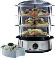 Produktbild: Russell Hobbs Cook@Home Dampfgarer edelstahl/schwarz; 19270-56