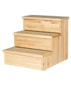 Produktbild: Stufenleiter aus Kiefernholz 40×38×45cm Trixie