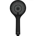 Produktbild: Wenko - Duschkopf Watersaving Schwarz Matt, Ø 11 Cm, Schwarz, Kunststoff (abs) Schwarz - Schwarz
