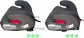Produktbild: Kindersitz mit ISOFIX und Gurtfuhrung I mitwachsend 15-36 kg Körpergröße von 125–150 cm, Gruppe 2/3 I Bezug abnehmbar und waschbar Farbe:Dunkelgrau