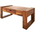 Produktbild: riess-ambiente Couchtisch, Braun, Holz, Holz, Rechteckig,Rechteckig, 100x40x50 cm, Wohnzimmer, Wohnzimmertische, Couchtische