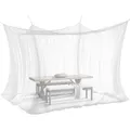 Produktbild: ELEGANCIO Fliegennetz XXL Moskitonetz Mückennetz 220 Mesh Doppelbett Reise Insektennetz 300 x 300 x 250 cm für Innen & Außen Mosquito net Outdoor & Indoor (weiß)