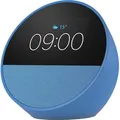 Produktbild: Der neue Amazon Echo Spot (2024), Smart Clock mit sattem Klang und Alexa, Blau - Blau