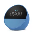 Produktbild: Amazon Echo Spot (2024) Smart Clock mit sattem Klang und Alexa blau