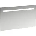 Produktbild: LAUFEN Leelo Spiegel mit integrierter horizontaler LED-Beleuchtung, Aluminiumrahmen, 1200 mm, Version mit 1 Touch Sensorschalter, H4476729501441