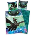 Produktbild: Herding Dragons Bettwäsche 135x200 cm Bettbezug Kissenbezug Drache