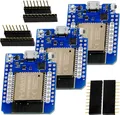 Produktbild: AZ-Delivery Mikrocontroller ESP32 D1 Mini NodeMCU WiFi Modul + Bluetooth Internet Entwicklungsboard kompatibel mit Arduino, 3x Set