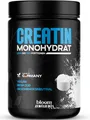 Produktbild: Creatin Monohydrat Pulver 1kg / 1000g - Ultra Reines Kreatin Monohydrat mit Vitamin B6 -Hochdosiert - Extrapure Creatine Monohydrat - Creatin Pulver Monohydrate - Vegan Laborgeprüft