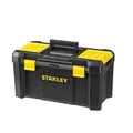 Produktbild: STANLEY Tools Kunststoff-Werkzeugbox/kasten (19 Zoll, mit Kunststoff-Schliessen und Organizern, entnehmbarer Trage) STST1-75520 Schwarz