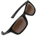 Produktbild: Fox Collection Wraps Green/Black Brown Lense - Polarisationsbrille, Polbrille zum Angeln, Brille, Angelbrille