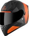 Produktbild: Bogotto V128 Strada Helm, schwarz matt/orange, 2XL